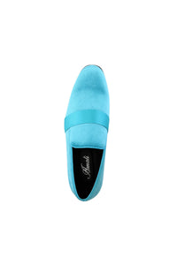 "Knight" Turquoise Tuxedo Shoes