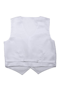Little Tuxedos "Princeton" Kids White Tuxedo (5-Piece Set)