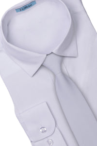 Little Tuxedos "Mason" Kids White Suit (5-Piece Set)