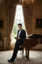 Alessandro Vitello Black Solid 2-Button Notch Suit (2-Piece Set)