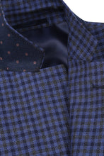 Alessandro Vitello Blue Plaid Sports Jacket
