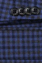 Alessandro Vitello Blue Plaid Sports Jacket