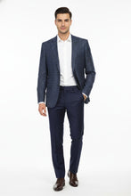 Alessandro Vitello Blue Plaid Sports Jacket