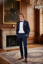 Alessandro Vitello Blue Windowpane 2-Button Notch Suit (2-Piece Set)