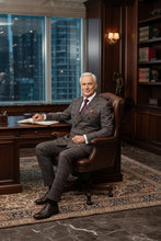 Alessandro Vitello Brown Windowpane 6-Button Peak DB Suit (2-Piece Set)