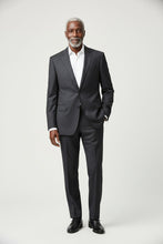 Alessandro Vitello Dark Grey Solid 2-Button Notch Suit (2-Piece Set)