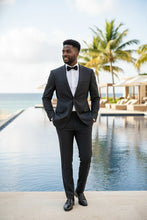 Alessandro Vitello Dark Grey Solid 2-Button Notch Suit (2-Piece Set)