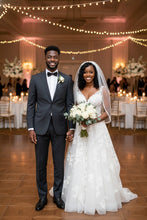 Alessandro Vitello Dark Grey Solid 2-Button Notch Suit (2-Piece Set)