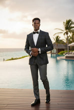 Alessandro Vitello Grey & Blue Windowpane Sports Jacket