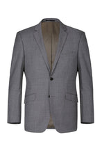 Alessandro Vitello Grey Solid 2-Button Notch Suit (2-Piece Set)