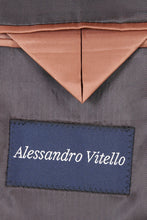 Alessandro Vitello Grey Windowpane Sports Jacket