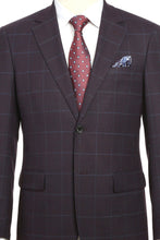 Alessandro Vitello Midnight Blue Windowpane Sports Jacket