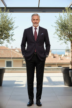 Alessandro Vitello Midnight Blue Windowpane Sports Jacket