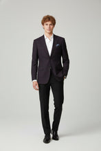 Alessandro Vitello Midnight Blue Windowpane Sports Jacket