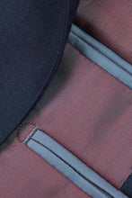 Alessandro Vitello Navy Solid 2-Button Notch Suit (2-Piece Set)