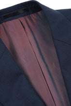 Alessandro Vitello Navy Solid 2-Button Notch Suit (2-Piece Set)