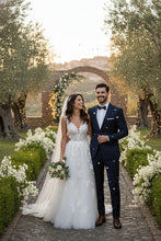 Alessandro Vitello Navy Solid 2-Button Notch Suit (2-Piece Set)