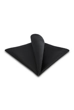 Black Pin Dot Silk Pocket Square