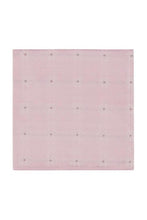 Blush Floral Medallion Silk Pocket Square