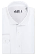 Allure Men "Astoria" White Laydown Formal Shirt