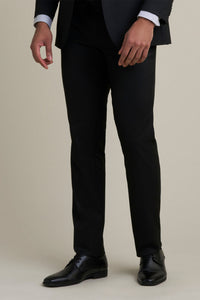 "Mayfair" Burgundy Luxury Stretch Blend Suit Pants