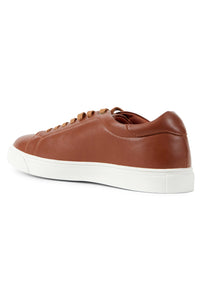 "Commander" Cognac Hybrid Dress Shoes
