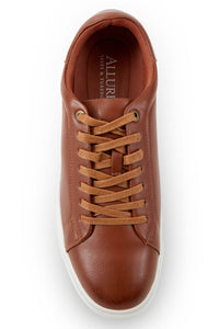 "Commander" Cognac Hybrid Dress Shoes