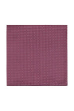 Allure Men Dusty Plum Pin Dot Silk Pocket Square