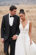 Allure Men "Essentials Notch" Black Tuxedo Jacket (Separates)