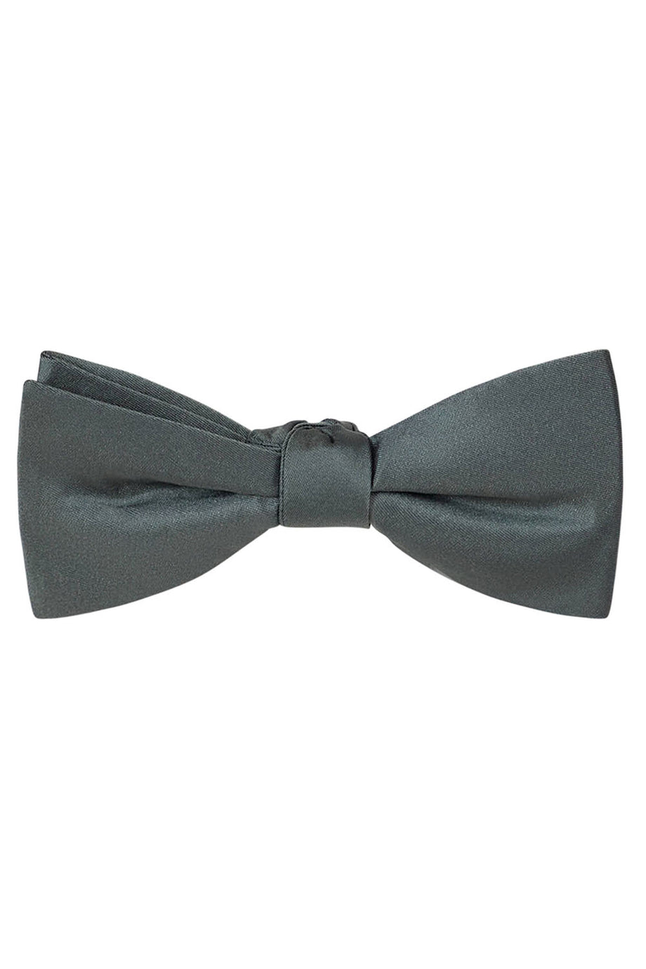 Allure Men Sage Solid Satin Silk Bow Tie