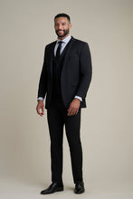 Allure Men "Savoy" Black Suit Jacket (Separates)