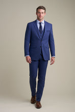 Allure Men "Savoy" Blue Suit Jacket (Separates)