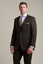 Allure Men "Savoy" Brown Suit Jacket (Separates)