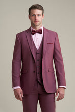 Allure Men "Savoy" Burgundy Suit Jacket (Separates)