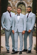 Allure Men "Savoy" Light Blue Suit Jacket (Separates)