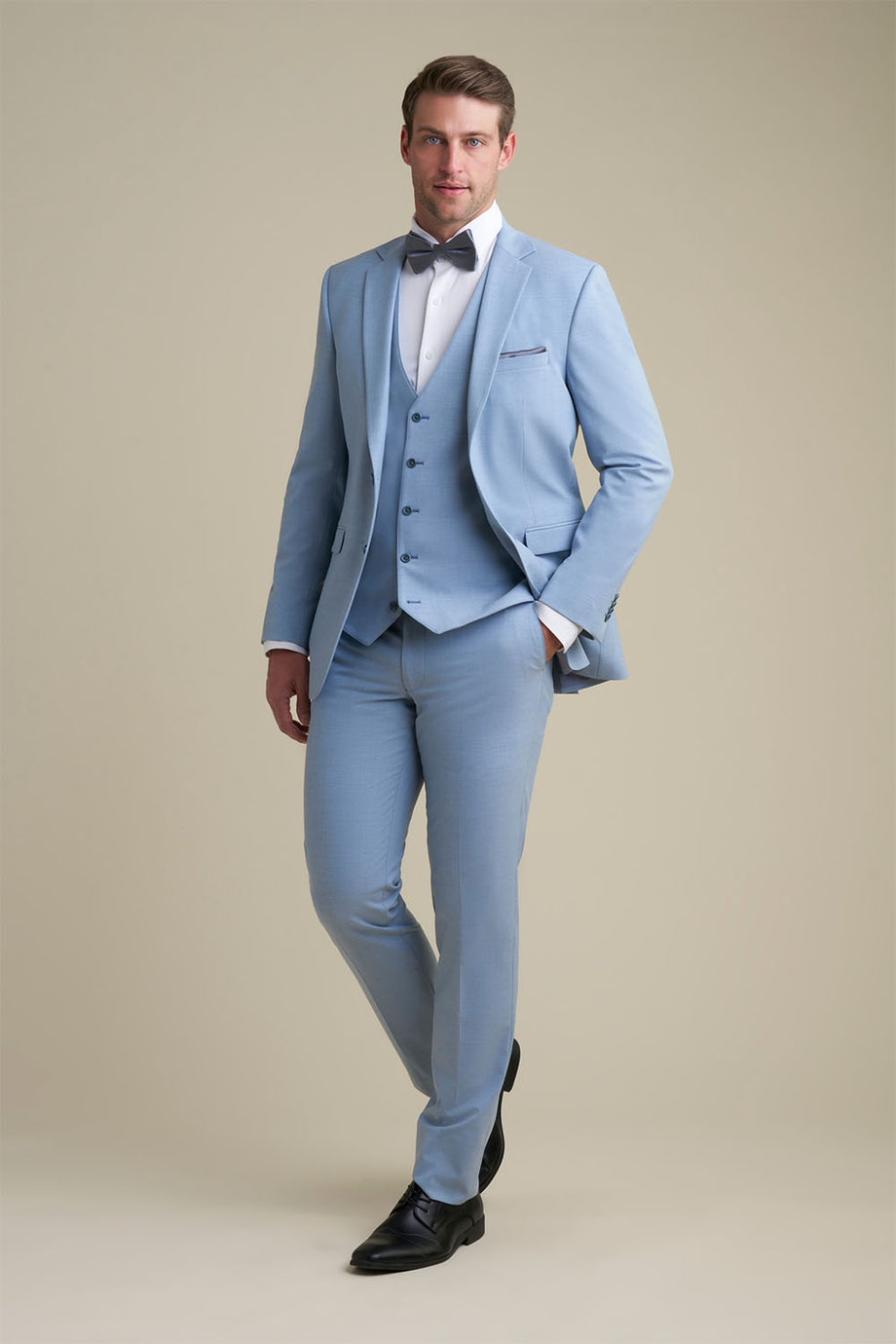 Allure Men "Savoy" Light Blue Suit Jacket (Separates)