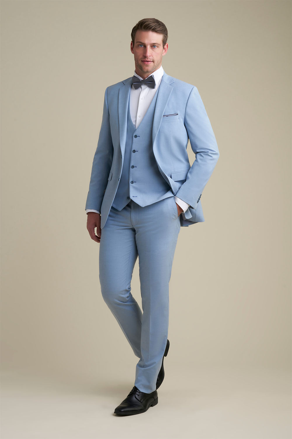 Allure Men Savoy Light Blue Suit Jacket (Separates) 38L Modern Allure Men Savoy Light Blue Suit Jacket (Separates) 38L Modern