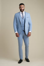 Allure Men "Savoy" Light Blue Suit Jacket (Separates)