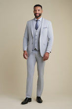 Allure Men "Savoy" Light Grey Suit Jacket (Separates)