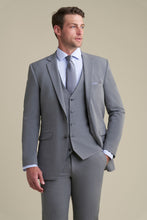 Allure Men "Savoy" Medium Grey Suit Jacket (Separates)
