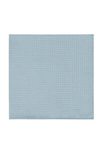 Allure Men Sky Blue Pin Dot Silk Pocket Square