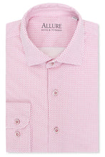 Allure Men "Vanguard" Pink Laydown Formal Shirt