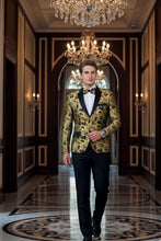 "Amsterdam" Gold Tuxedo Jacket (Separates)