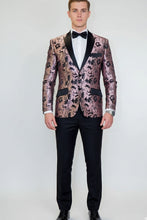 "Amsterdam" Pink Tuxedo Jacket (Separates)