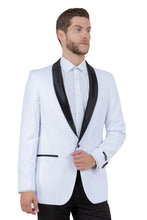 Azzuro "Chadwick" White Tuxedo (2-Piece Set)