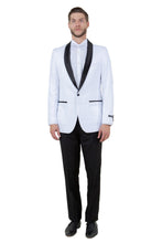 Azzuro "Chadwick" White Tuxedo (2-Piece Set)