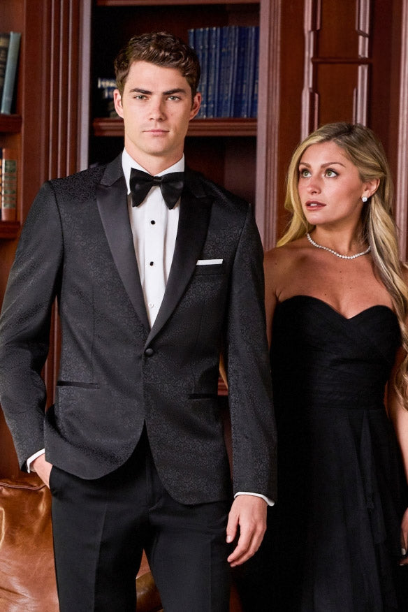 Ben Sherman "Remington" Black Tuxedo Jacket (Separates)