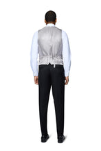 Bergamo Elegant "Ashford" Black 2-Button Notch Suit (3-Piece Set)