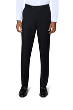 Bergamo Elegant "Ashford" Black 2-Button Notch Suit (3-Piece Set)