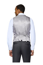 Bergamo Elegant "Ashford" Charcoal 2-Button Notch Suit (3-Piece Set)